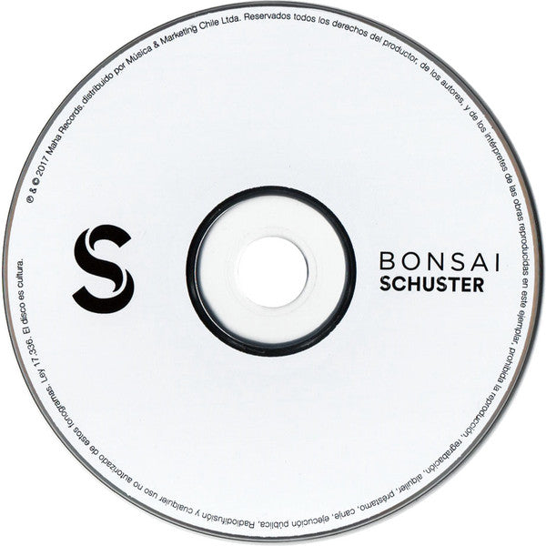 Augusto Schuster : Bonsai (CD, Album)