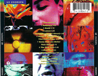 U2 : Zooropa (CD, Album, PMD)