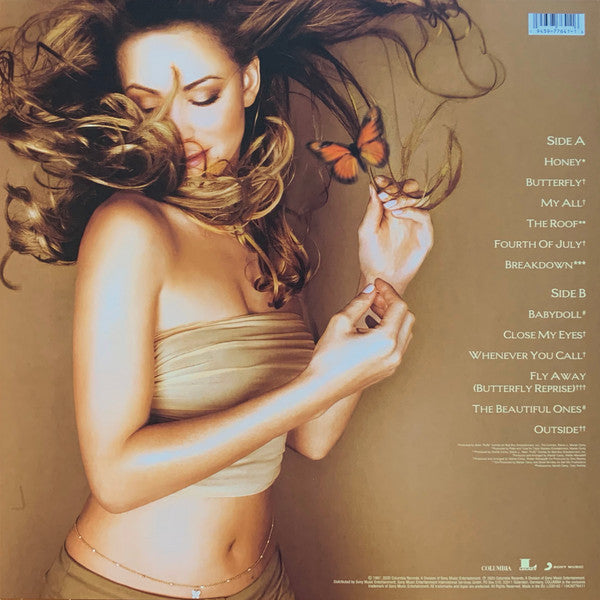 Mariah Carey : Butterfly (LP, Album, RE, RM)
