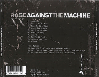 Rage Against The Machine : Rage Against The Machine XX (CD, Album, RE, RM)