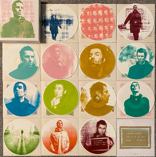 Liam Gallagher : Why Me? Why Not. (Box, Album, Col + 14x7", S/Sided, Whi)