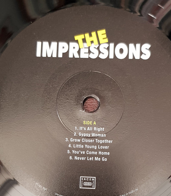 The Impressions : The Impressions (LP, Album, Ltd, RE, RM, Unofficial, 180)