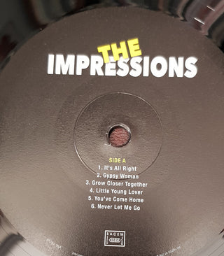 The Impressions : The Impressions (LP, Album, Ltd, RE, RM, Unofficial, 180)