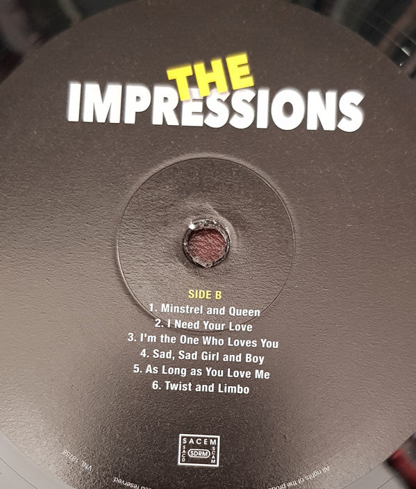 The Impressions : The Impressions (LP, Album, Ltd, RE, RM, Unofficial, 180)