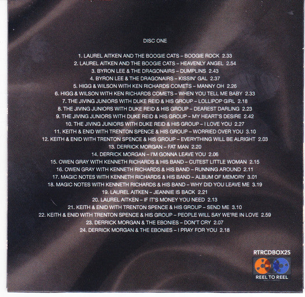 Various : Blue Beat - The Singles Vol 1 BB1-BB72 (6xCD, Comp + Box, Comp)