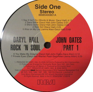 Daryl Hall & John Oates : Rock 'N Soul Part 1 (LP, Comp, RM)