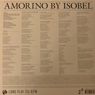 Isobel Campbell : Amorino (LP, Album, Ltd, RE, Cle)