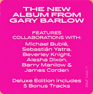 Gary Barlow : Music Played By Humans (CD, Album, Dlx)