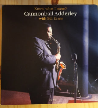 Cannonball Adderley With Bill Evans : Know What I Mean? (LP, Album, RE)