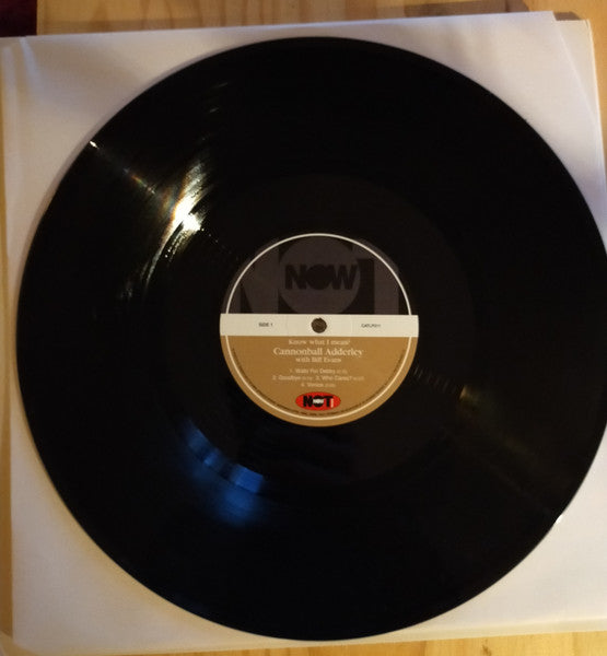 Cannonball Adderley With Bill Evans : Know What I Mean? (LP, Album, RE)