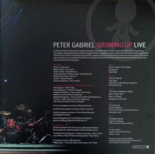 Peter Gabriel : Growing Up Live (3xLP, Album, RM, 180)