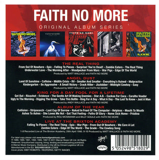 Faith No More : Original Album Series (CD, Album, RE + CD, Album, RE + CD, Album, RE + CD)