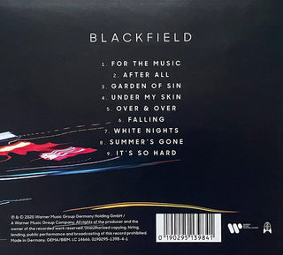 Blackfield : For The Music (CD, Album, Dig)