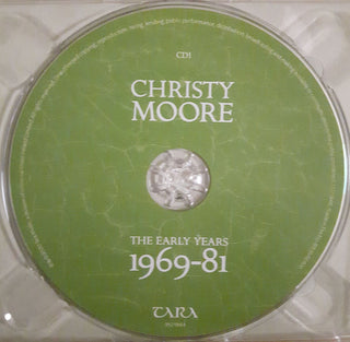 Christy Moore : The Early Years 1969-81 (2xCD, Comp, Ltd, RM + DVD)
