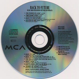 Various : Back To The Future (Music From The Motion Picture Soundtrack) (CD, Comp, RE)