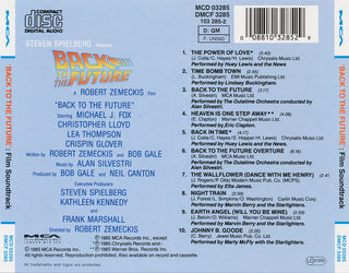 Various : Back To The Future (Music From The Motion Picture Soundtrack) (CD, Comp, RE)