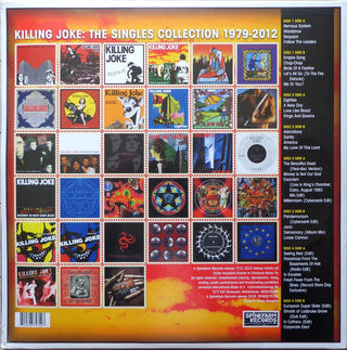 Killing Joke : The Singles Collection 1979-2012 (LP, Red + LP, Yel + LP, Bla + LP, Cle + Comp, RE)