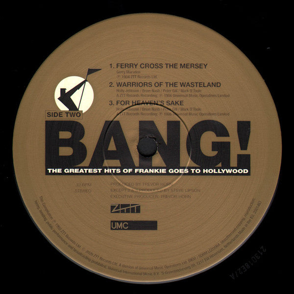 Frankie Goes To Hollywood : Bang!...The Greatest Hits Of Frankie Goes To Hollywood (2xLP, Comp, RE)