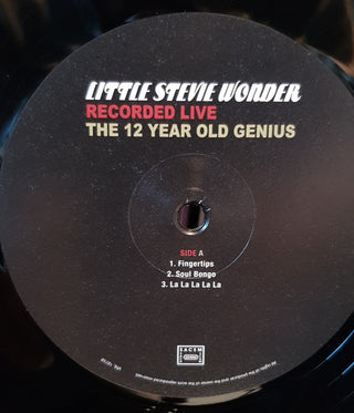 Stevie Wonder : Recorded Live (The 12 Year Old Genius) (LP, Album, Ltd, RE, RM, Unofficial, 180)
