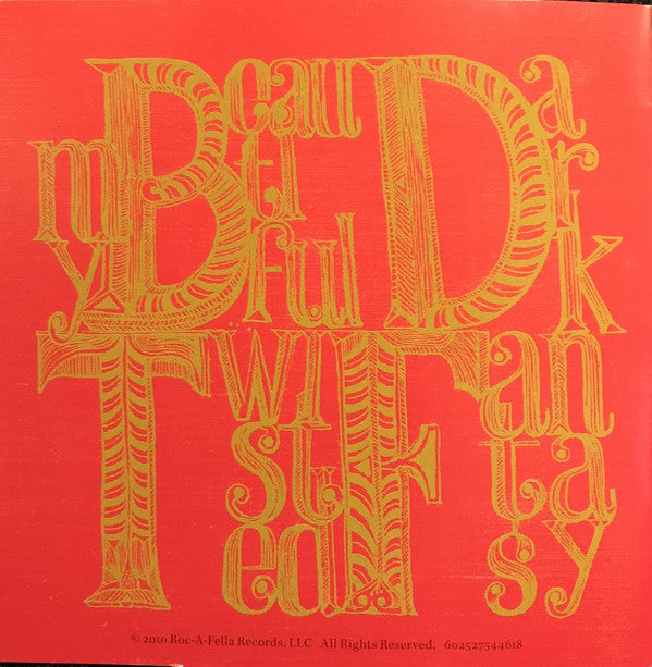 Kanye West : My Beautiful Dark Twisted Fantasy (CD, Album, RE)