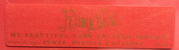 Kanye West : My Beautiful Dark Twisted Fantasy (CD, Album, RE)