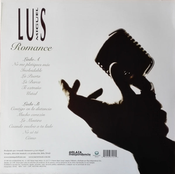 Luis Miguel : Romance (LP, Album, RE)