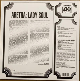 Aretha Franklin : Lady Soul (LP, Album, RE)