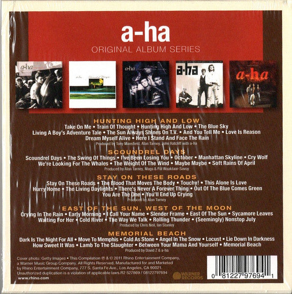 a-ha : Original Album Series (5xCD, Album, RE, RP + Comp)