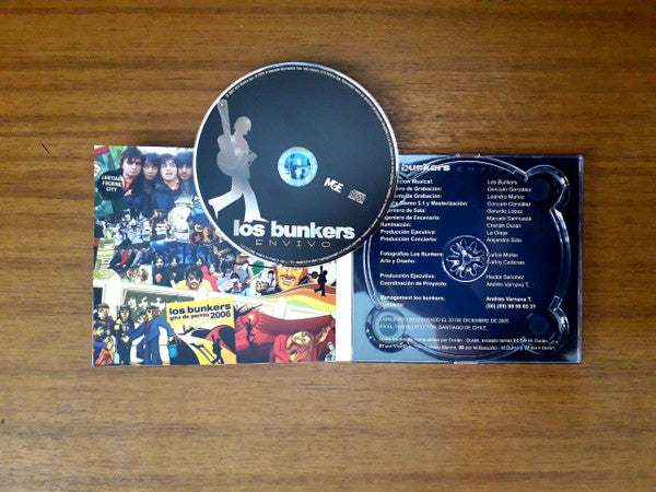 Los Bunkers : En Vivo (CD, RE)