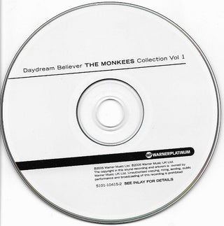 The Monkees : Daydream Believer - Collection Volume 1 (CD, Comp)