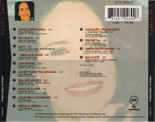Gal Costa : Minha Historia (CD, Comp)