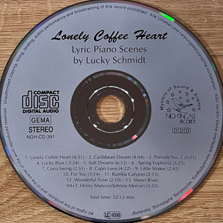 Lucky Schmidt : Lonely Coffee Heart (CD, Album)