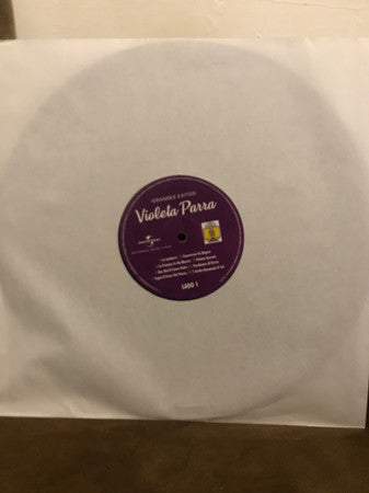 Violeta Parra : Grandes Exitos (LP, Comp)