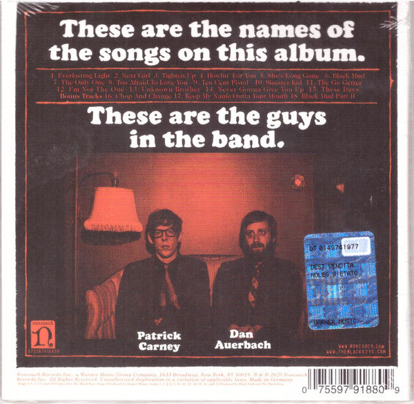 The Black Keys : Brothers (CD, Album, Dlx, RM, 10t)