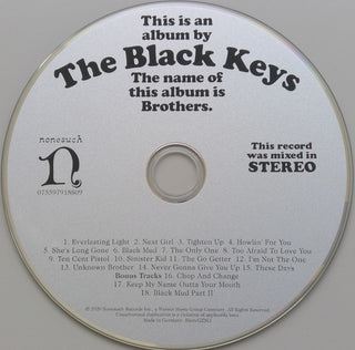 The Black Keys : Brothers (CD, Album, Dlx, RM, 10t)