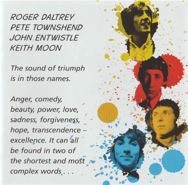 The Who : Hits 50! (2xCD, Comp, Mono, Dlx, EDC)