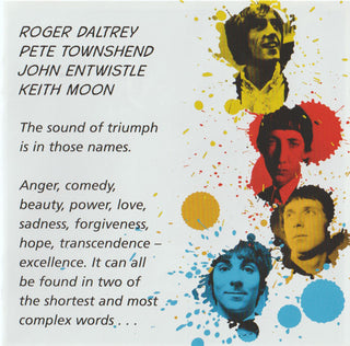 The Who : Hits 50! (2xCD, Comp, Mono, Dlx, EDC)