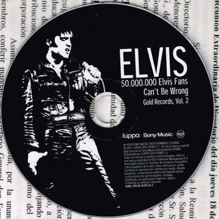Elvis Presley : 50.000.000 Elvis Fans Can't Be Wrong (Elvis' Gold Records - Volume 2) (CD, Comp, Boo)
