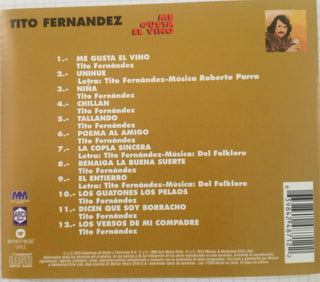 Tito Fernández : Me Gusta el Vino (CD, Album)