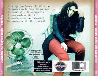Shakira : Dónde Están Los Ladrones? (CD, Album, RE)
