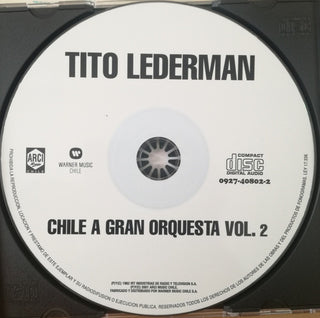 Tito Ledermann : Chile A Gran Orquesta Vol.2 (CD, Comp)