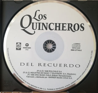 Los Quincheros : Del Recuerdo (CD, Comp, RM)