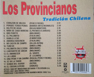 Los Provincianos (2) : Tradición Chilena (CD, Comp, RM)