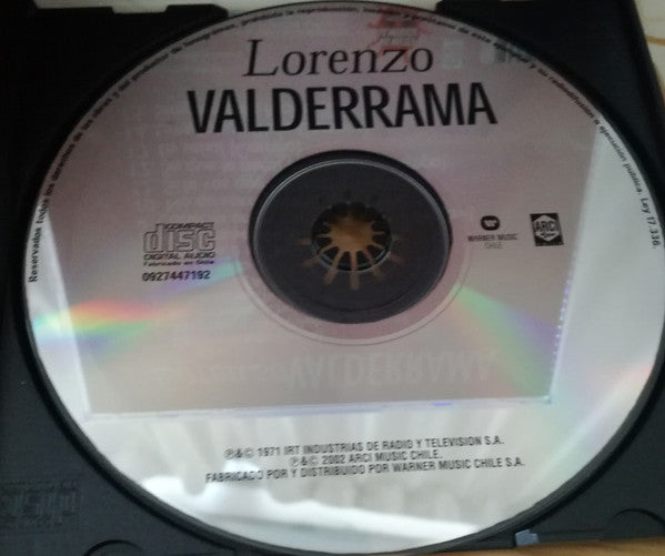 Lorenzo Valderrama : Lorenzo Valderrama (CD, Comp)