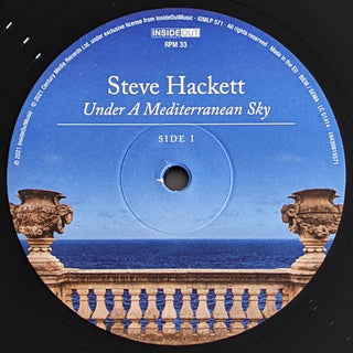 Steve Hackett : Under A Mediterranean Sky (LP, 180 + LP, S/Sided, Etch, 180 + Album + CD, Alb)
