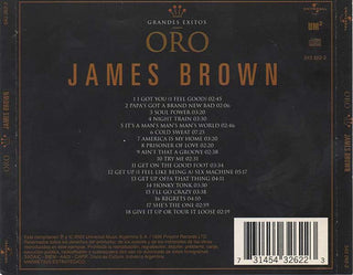 James Brown : Oro - Grandes Exitos (CD, Comp)