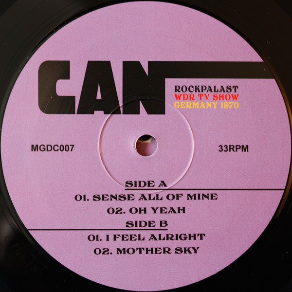 Can : Rockpalast WDR TV Show Germany 1970 (2xLP, Ltd, Unofficial, Dis)