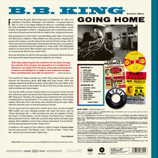 B.B. King : Going Home (LP, Album, Ltd, RE)