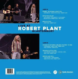 Robert Plant And The Sensational Space Shifters : Live At Glastonbury (LP, Album)