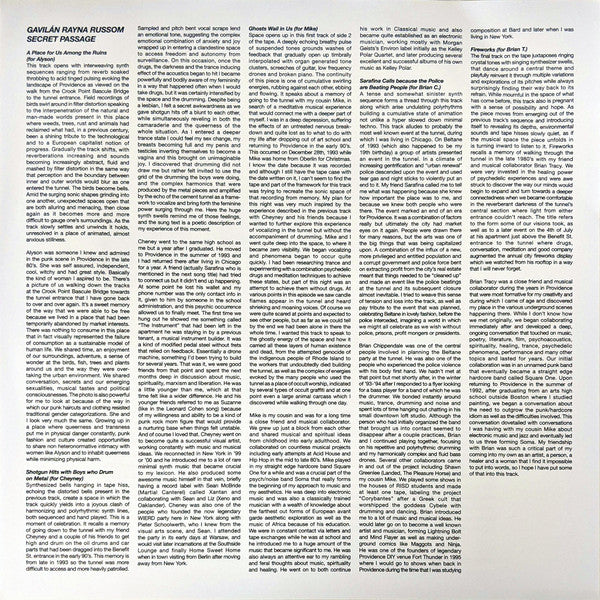 Gavilán Rayna Russom : Secret Passage (2xLP, Album)